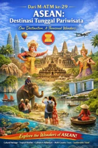 Read more about the article Dari M-ATM ke-29, ASEAN Dorong Kawasan sebagai Destinasi Tunggal Pariwisata