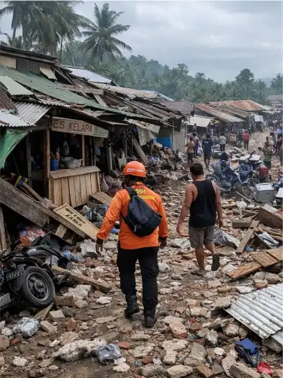 Gempa Magnitudo 7,1 Menguncang Kepulauan Talaud, Getaran Terasa Hampir di Semua Wilayah Sulut