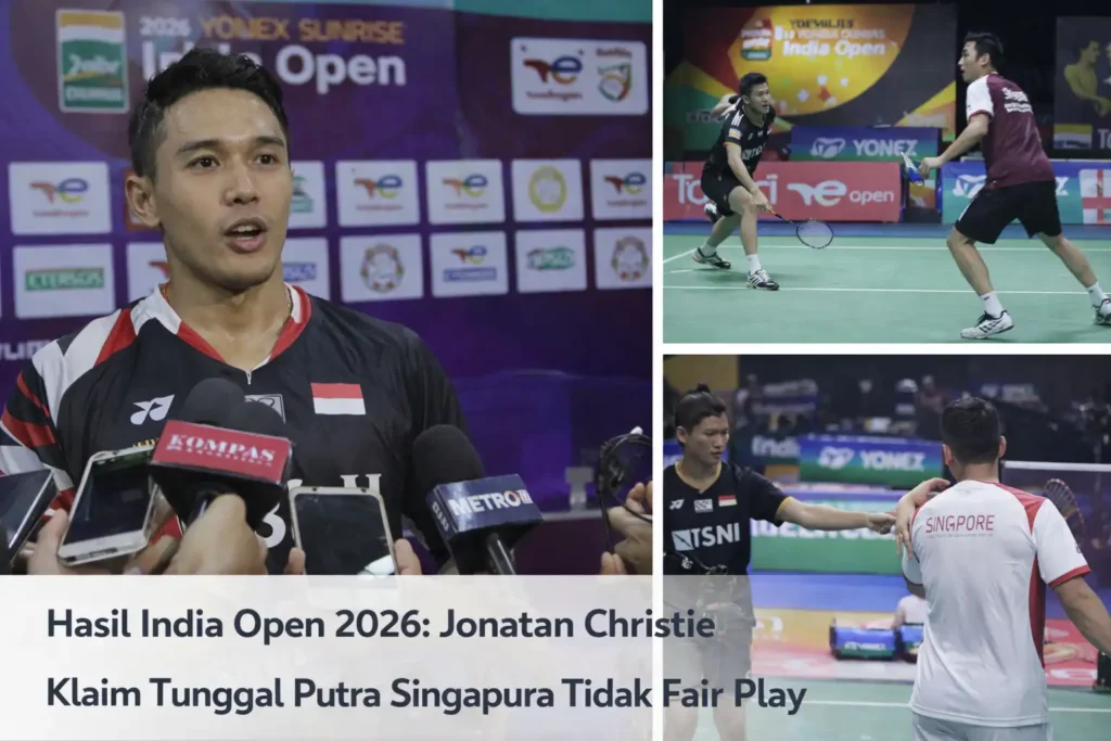 Hasil India Open 2026 Jonatan Christie Klaim Tunggal Putra