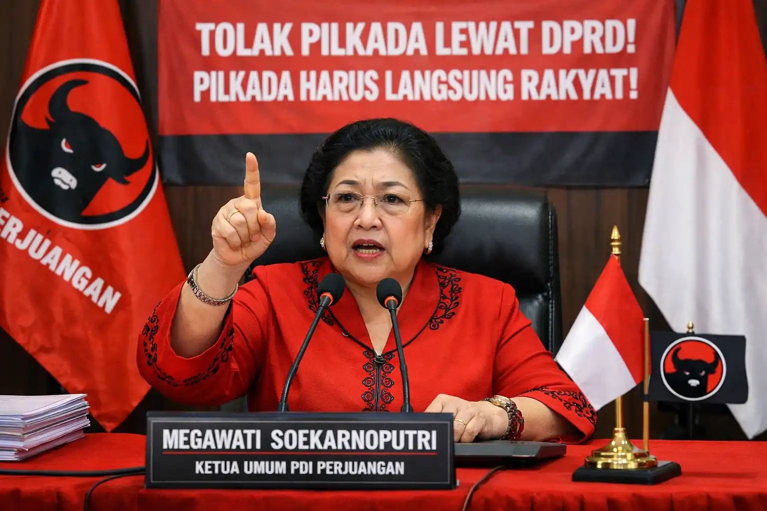 Read more about the article Megawati Blak-blakan Tolak Pilkada Lewat DPRD: Jangan Biarkan Demokrasi Dikerdilkan atas Nama Efisiensi