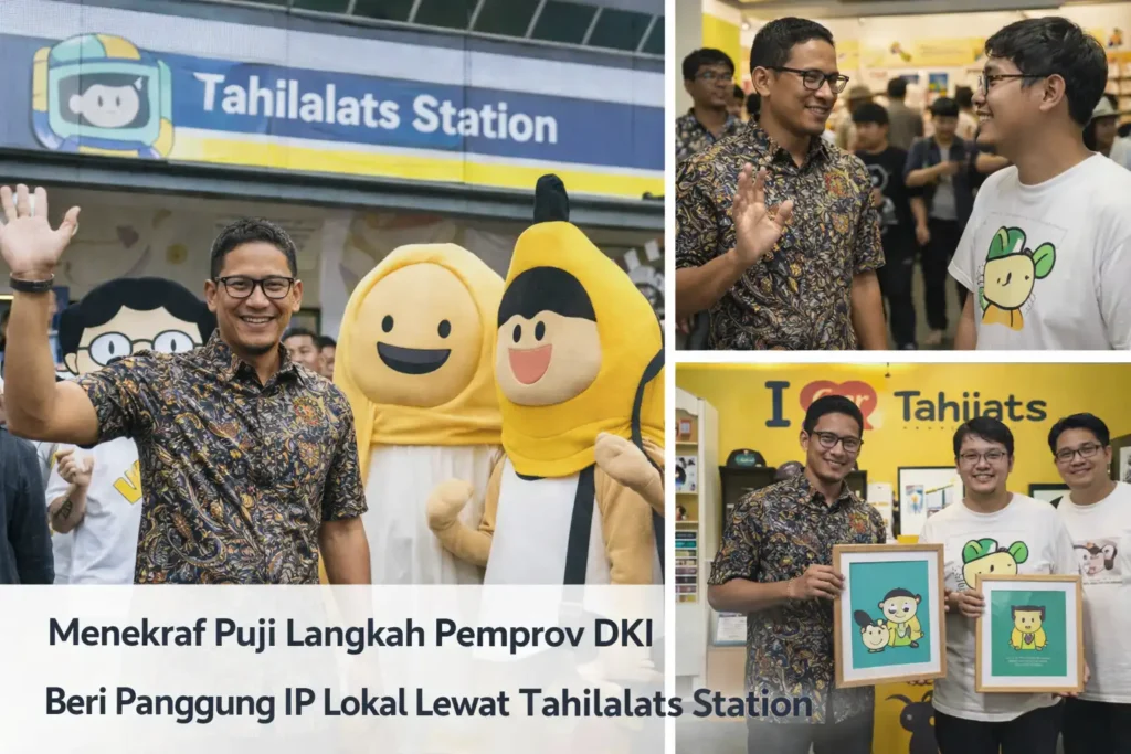 Menekraf Puji Langkah Pemprov DKI Beri Panggung IP Lokal