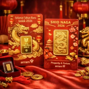 Read more about the article Mewahnya Emas Antam Edisi Imlek 2026, Ini Potretnya