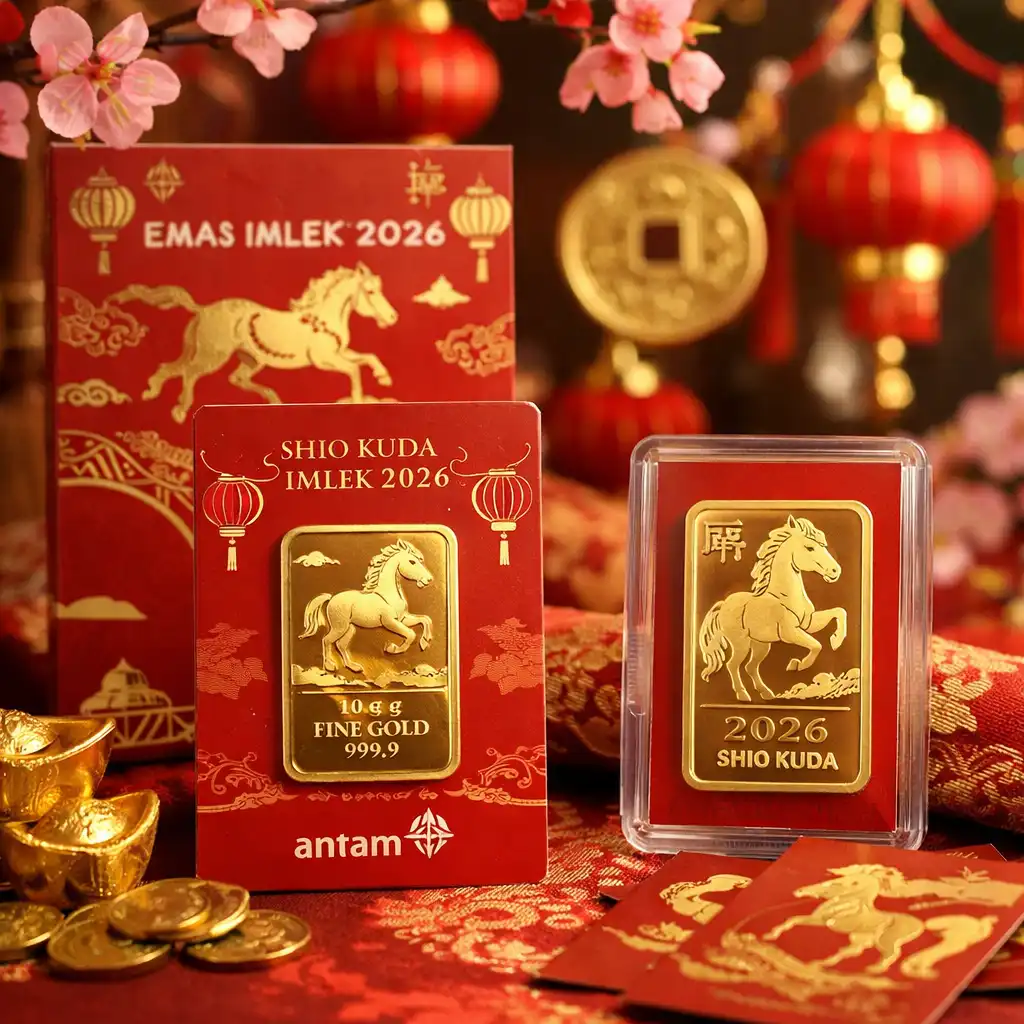 Mewahnya Emas Antam Edisi Imlek 2026, Ini Potretnya
