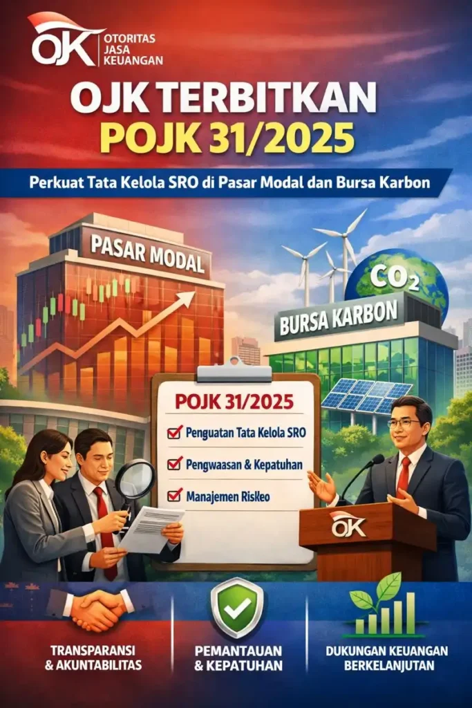 OJK Terbitkan POJK 312025, Perkuat Tata Kelola SRO di Pasar Modal dan Bursa Karbon