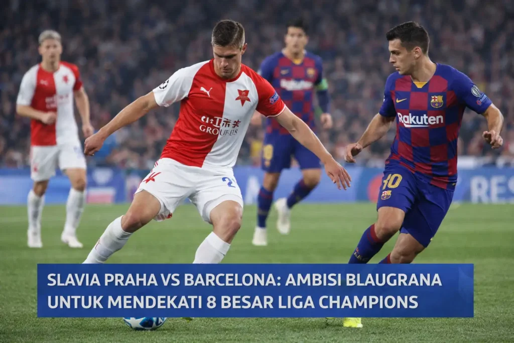 Slavia Praha vs Barcelona Ambisi Blaugrana