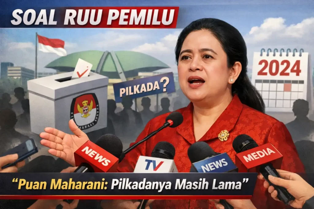 Soal RUU Pemilu, Puan Maharani Pilkadanya Masih Lama
