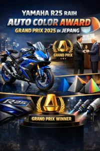 Read more about the article Yamaha R25 Raih Auto Color Award Grand Prix 2025 di Jepang